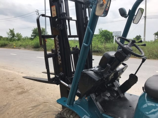 Toyota 7fg15สภาพดี เครื่องเบนซินยก 1.5 ตันใช้แก๊ส Toyota 7fg15สภาพดี เครื่องเบนซินยก 1.5 ตันใช้แก๊ส