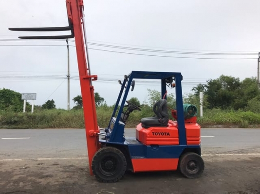 Toyota 5fg20สภาพดีพร้อมใช้งาน เครื่องเบนซิน + แก๊ส