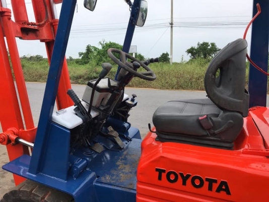 Toyota 5fg20สภาพดีพร้อมใช้งาน เครื่องเบนซิน + แก๊ส Toyota 5fg20สภาพดีพร้อมใช้งาน เครื่องเบนซิน + แก๊ส