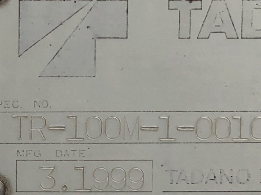 ขายรถเครน TADANO TR100M-1 (ขนาด 10 ตัน) ปี 1999 นำเข้าเองจากญี่ปุ่น สภาพสวยพร้อมใช้งาน มีVDOการทำงานครับ