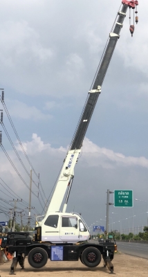 ขายรถเครน TADANO TR100M-1 (ขนาด 10 ตัน) ปี 1999 นำเข้าเองจากญี่ปุ่น สภาพสวยพร้อมใช้งาน มีVDOการทำงานครับ