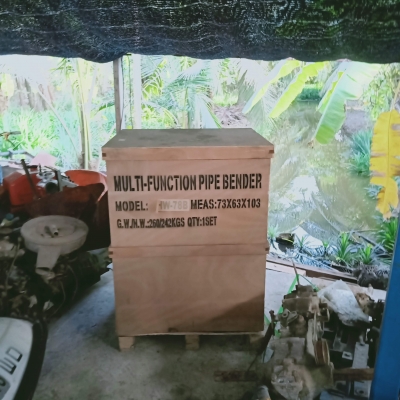 เครื่องดัดเหล็กโครงสร้างโครงหลังคาของใหม่สภาพดี