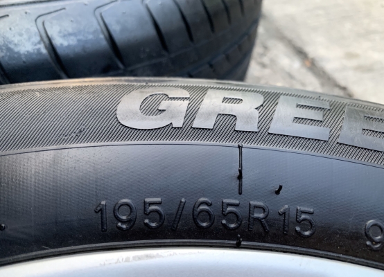 ล้อแม็ก 5รู100 Toyota Altis ขอบ 15 แถมยาง 195-65-15 LINGLONG ปี 15
