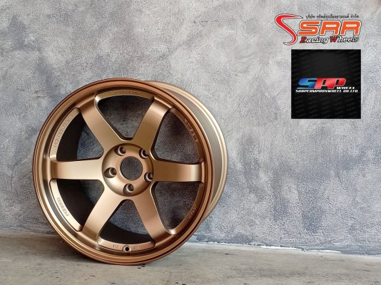 TE37 SPP ขอบ18 หน้า9.5 หลัง10.5 5x114.3 สเปกกระบะซิ่ง สีZBR/LG TE37 SPP ขอบ18 หน้า9.5 หลัง10.5 5x114.3 สเปกกระบะซิ่ง สีZBR/LG