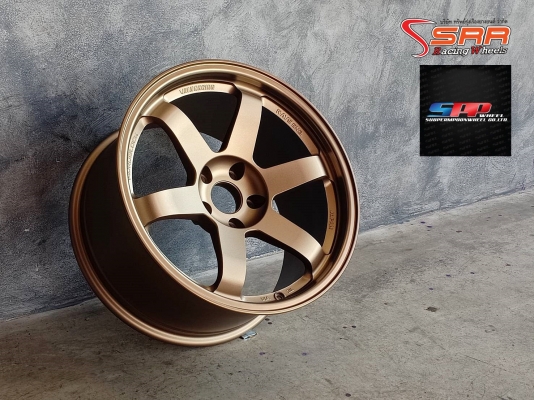 TE37 SPP ขอบ18 หน้า9.5 หลัง10.5 5x114.3 สเปกกระบะซิ่ง สีZBR/LG TE37 SPP ขอบ18 หน้า9.5 หลัง10.5 5x114.3 สเปกกระบะซิ่ง สีZBR/LG
