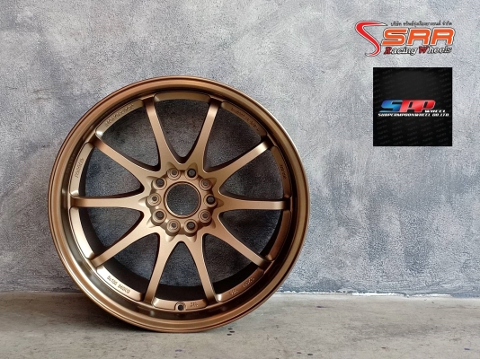 CE28 SPP ขอบ18 หน้า9.5 หลัง10.5 5x114.3 สเปกกระบะซิ่ง สีBRONZE CE28 SPP ขอบ18 หน้า9.5 หลัง10.5 5x114.3 สเปกกระบะซิ่ง สีBRONZE