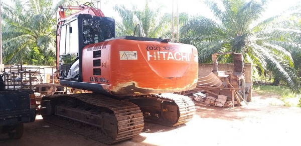 ขาย HITACHI ZX160LC-5G ปี60. 7,075ชม.ราคา 1,600,000