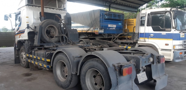 หัวลาก2เพลา Hino Mega 320ปี48 เครื่องP11C หัวบาง เครื่องดี แชซซีสวย ราคาเบาๆ หัวลาก2เพลา Hino Mega 320ปี48 เครื่องP11C หัวบาง เครื่องดี แชซซีสวย ราคาเบาๆ