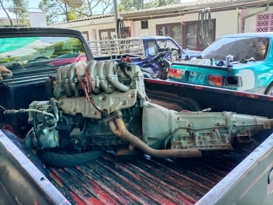 ขายเครื่องยนต์ดีเซลขับหลังเกียร์ออโต้