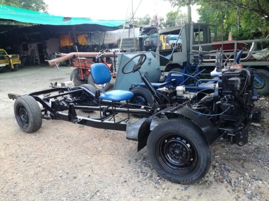 อีแต๋นพร้อมเครื่องสูบเดียว 14 แรง