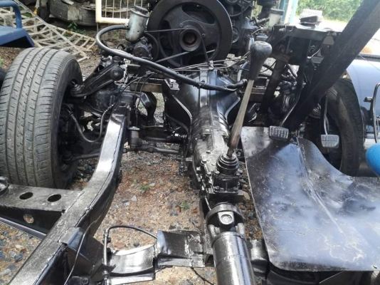 อีแต๋นพร้อมเครื่องสูบเดียว 14 แรง