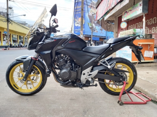 ขาย HONDA CB500F ปี2013 เดิมๆ ใส่ชุดแต่งเคฟล่าสวยๆ ชิวหน้าสูง บาลานซ์โช๊คหน้าแต่ง ยางหน้าหลังเต็ม ทะ ขาย HONDA CB500F ปี2013 เดิมๆ ใส่ชุดแต่งเคฟล่าสวยๆ ชิวหน้าสูง บาลานซ์โช๊คหน้าแต่ง ยางหน้าหลังเต็ม ทะ