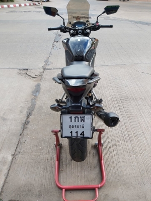 ขาย HONDA CB500F ปี2013 เดิมๆ ใส่ชุดแต่งเคฟล่าสวยๆ ชิวหน้าสูง บาลานซ์โช๊คหน้าแต่ง ยางหน้าหลังเต็ม ทะ