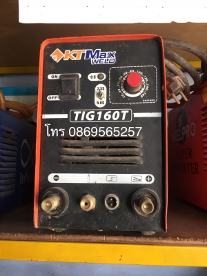 ขายตู้เชื่อมอาร์กอน JASIC KTMAX TIG160 มือสองครับ