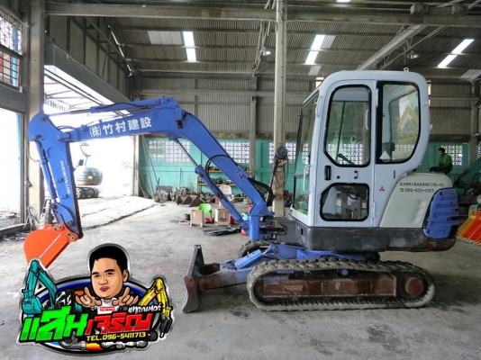 รถขุด MITSUBISHI MM30T รถขุดสภาพสวยมีตู้เก๋ง เครื่องปั้มดี เอวแน่น ช่วงล่างเต็ม (คอลโทนสั้นปั้มนิ้ว)พร้อมเก็บงาน ถ่ายของเหลว เช็ครั่วซึม ปรับบูสสลัก พร้อมลุยงาน เอกสารอินวอยครบ มีบุ้งกี๋ใหม่ให้2ใบ หน้ากว้าง20cm,หน้ากว้าง50cm ราคา395,000บาท สนใจติดต่อ 096-