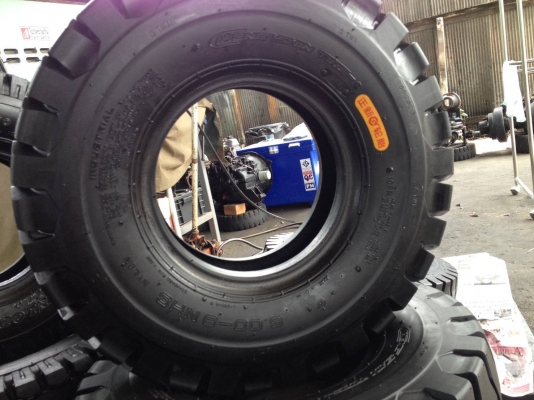 ขายยางลมรถยกโฟล์คลิฟท์ขนาด 600-9