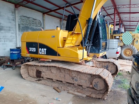 ขายCAT 312D เอกสารเล่มทะเบียนบูมยาว15เมตรราคา 1,450,000