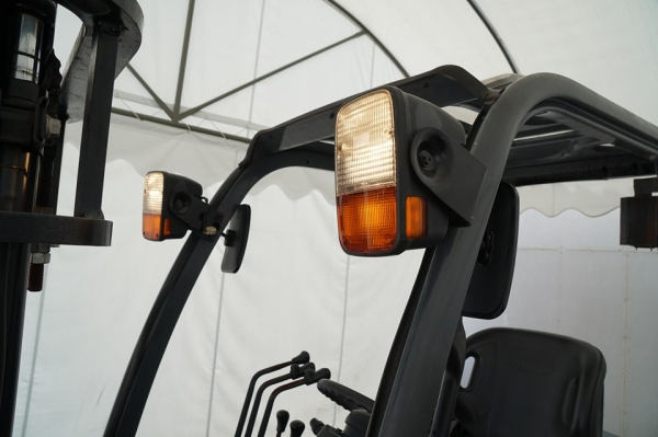 Toyota 8FG18 ยก1.8ตัน เสาสูง3เมตร งาสไลด์หุบ-ถ่าง เครื่องยนต์เบนซิล+LPG ติดตั้งจากโรงงานที่ญี่ปุ่น