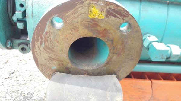 หัวปั้มน้ำแรงดันสูงมัลติสเตส 10 ใบพัดของใหม่ KIRLOSKAR Multi-Stage Pump ท่อ 2.5&rdquo;- 2&rdquo; แบบ 10 ใบพัด H : 255 m / Flow : 13.89 l/s