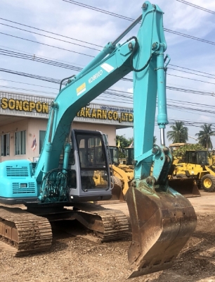 ขายรถขุด KOBELCO SK100 MARK 5 SUPER นำเข้าเองจากญี่ปุ่น สภาพสวยพร้อมใช้ มีVDOการทำงานครับ