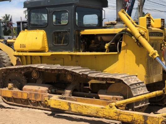 ขายรถดันดิน KOMATSU D60P-6 นำเข้าเองจากญี่ปุ่น สภาพสวยพร้อมใช้ มีVDOการทำงานครับ