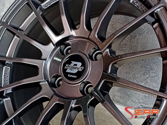 PROJECT-D-R05 ขอบ15 ET35 4x100 HYPER DARK