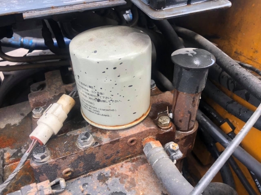 ขายรถตักยางพาราตักทะลายปาล์ม