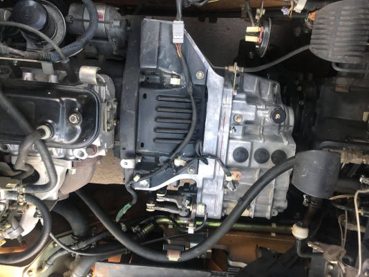 ขายรถตักยางพารา330000บาทพร้อมใช้งาน