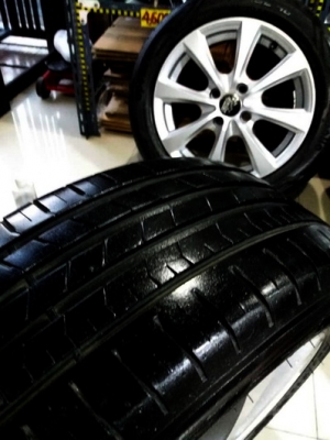 กว้าง 6.5 ET38 ยาง 195 55 15 ปี15 Apolo3เส้น Toyo1เส้น ใช้งานได้ปกติ ตจว จัดส่งครับ -กด www.phongcar2481.com มีสินค้าอีก -โทร 091-816-4725และ092-567-7374 พี LINE: PC2481 -ตจว จัดส่งถึงบ้าน พร้อมหลักฐานจัดส่ง *