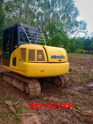ขายรถแบคโฮ KOMATSU PC 70-8 เอกสารใบแจ้งจำหน่าย 4,8XX ชม.ราคา 1,110,000 บาท