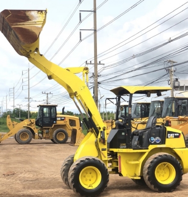 ขายรถตักล้อยาง CAT 903B (เทียบเท่า WA50) แขนยาวพิเศษ นำเข้าเองจากญี่ปุ่น สภาพพร้อมใช้ มีVDOการทำงานครับ