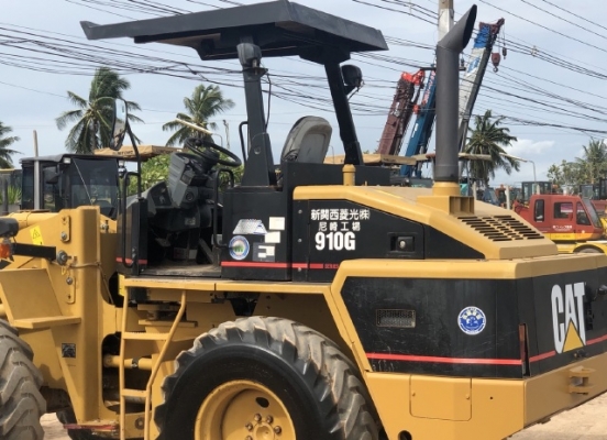 ขายรถตักล้อยาง CAT 910G (5,XXX ชั่วโมง) นำเข้าเองจากญี่ปุ่น สภาพพร้อมใช้ มีVDOการทำงานครับ
