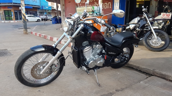 ขาย HONDA STEED400 เดิมๆ แต่งสวยๆ ท่อแต่ง แฮนด์แต่ง กระจกแต่ง โครเมี่ยมเงา อินวอยส์ สรรพสามิตร ราคา 