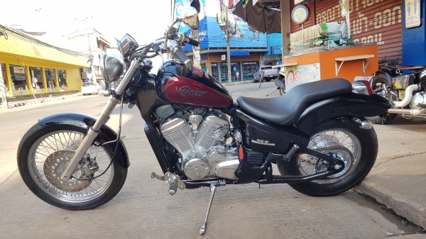 ขาย HONDA STEED400 เดิมๆ แต่งสวยๆ ท่อแต่ง แฮนด์แต่ง กระจกแต่ง โครเมี่ยมเงา อินวอยส์ สรรพสามิตร ราคา 