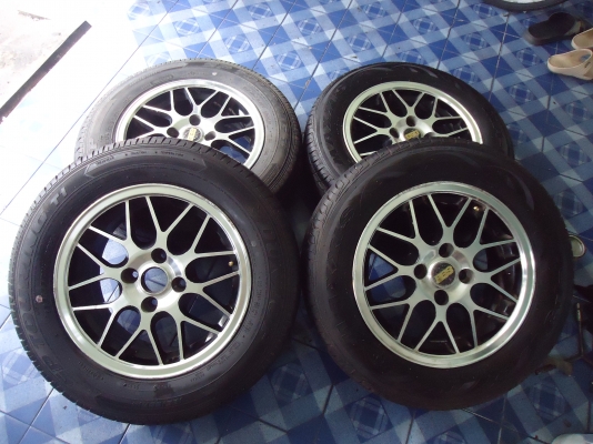 ขายmax ลายbbs14กว้าง6 et38 4รู100 พร้อมยาง(มีลายระเอียดเพิ่มเติมควรอ่าน)