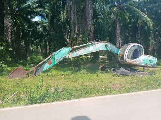 ขายKOBELCO SK200-V ธรรมดาเอกสารอินวอย มีเครื่อง มีปั้ม แพคอลโทรล โซ่พร้อมแผ่น1ข้าง ตัวเดินเสีย1ข้าง