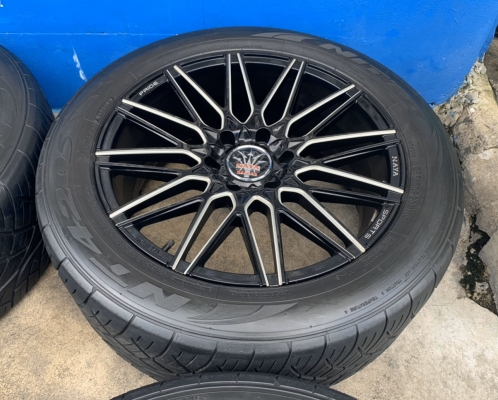ล้อแม็ก 6รู139 NAYA ขอบ 20 พร้อมยาง 265-50-20 NITTO ปลายปี 16 สวยๆ ล้อแม็ก 6รู139 NAYA ขอบ 20 พร้อมยาง 265-50-20 NITTO ปลายปี 16 สวยๆ