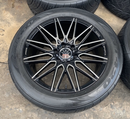 ล้อแม็ก 6รู139 NAYA ขอบ 20 พร้อมยาง 265-50-20 NITTO ปลายปี 16 สวยๆ ล้อแม็ก 6รู139 NAYA ขอบ 20 พร้อมยาง 265-50-20 NITTO ปลายปี 16 สวยๆ