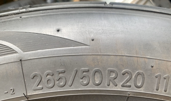 ล้อแม็ก 6รู139 NAYA ขอบ 20 พร้อมยาง 265-50-20 NITTO ปลายปี 16 สวยๆ