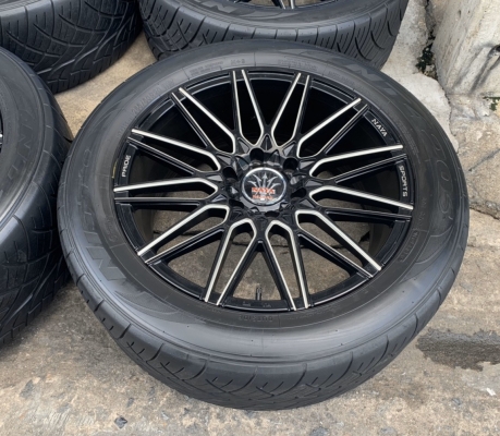 ล้อแม็ก 6รู139 NAYA ขอบ 20 พร้อมยาง 265-50-20 NITTO ปลายปี 16 สวยๆ ล้อแม็ก 6รู139 NAYA ขอบ 20 พร้อมยาง 265-50-20 NITTO ปลายปี 16 สวยๆ