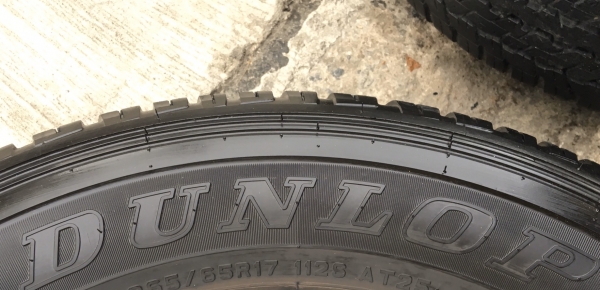 ยาง 265-65-17 Dunlop ปลายปี 15 ดอกยางหนาปึกทุกเส้น ใช้งานได้ยาวๆ ยาง 265-65-17 Dunlop ปลายปี 15 ดอกยางหนาปึกทุกเส้น ใช้งานได้ยาวๆ
