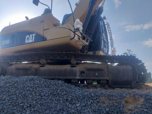 ขาย CAT 315DL รถใช้งาน 6&times;&times;&times; กว่าชั่วโมง สภาพสวยๆ เดิมๆทั้งคัน ระบบแน่นๆ เอกสารเล่มทะเบียน โซ่หนาทั้งสองข้าง ยืนตักส่วนมากครับ ช่วงล่างสวยจัด สนใจสอบถาม 093 0764943  K ตั้ม