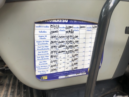 ขายดาวน์แบคโฮ KOMATSU PC 130-8 ทำงาน 5717ชั่วโมง สวยเดิม สนใจโทร 081-970-1072