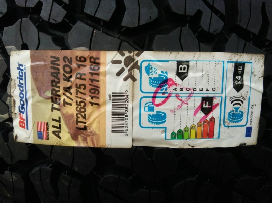 ขายแม็กใหม่ 6รู 9ออฟ0 พร้อมยาง BF 265/75R16 U.S.A ปี19 ชุดละ 32900 บาท ราคานี้มีชุดเดียวครับ