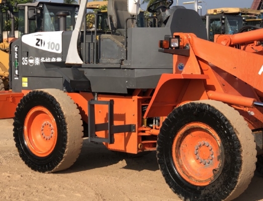 ขายรถตักล้อยาง HITACHI ZW100 ปี 2012 แขนยาวพิเศษ นำเข้าเองจากญี่ปุ่น สภาพสวยพร้อมใช้งาน มีVDOการทำงานครับ