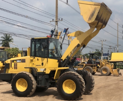 ขายรถตักล้อยาง KOMATSU WA150-5 นำเข้าเองจากญี่ปุ่น สภาพสวยพร้อมใช้งาน มีVDOการทำงานครับ ขายรถตักล้อยาง KOMATSU WA150-5 นำเข้าเองจากญี่ปุ่น สภาพสวยพร้อมใช้งาน มีVDOการทำงานครับ