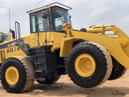 ขายรถตักล้อยาง KOMATSU WA430-5 นำเข้าเองจากญี่ปุ่น สภาพสวยพร้อมใช้งาน มีVDOการทำงานครับ