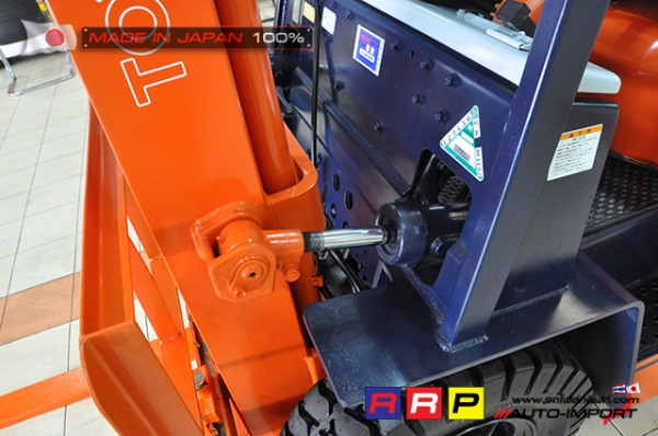 ขายรถโฟล์คลิฟท์มือสอง TOYOTA รุ่น 5FG20-10920 นำเข้าจากประเทศญี่ปุ่น 100\% ไม่เคยใช้งานในไทย