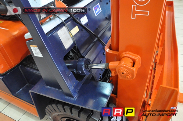 ขายรถโฟล์คลิฟท์มือสอง TOYOTA รุ่น 5FG20-10920 นำเข้าจากประเทศญี่ปุ่น 100\% ไม่เคยใช้งานในไทย