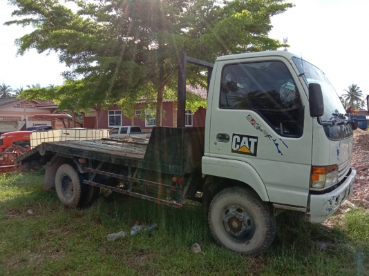 ขายคู่ 2 คัน 6ล้อท้ายลาดไม่มีเล่มทะเบียน KOBELCO SK03 สภาพใช้งานได้เลยราคา 450,000